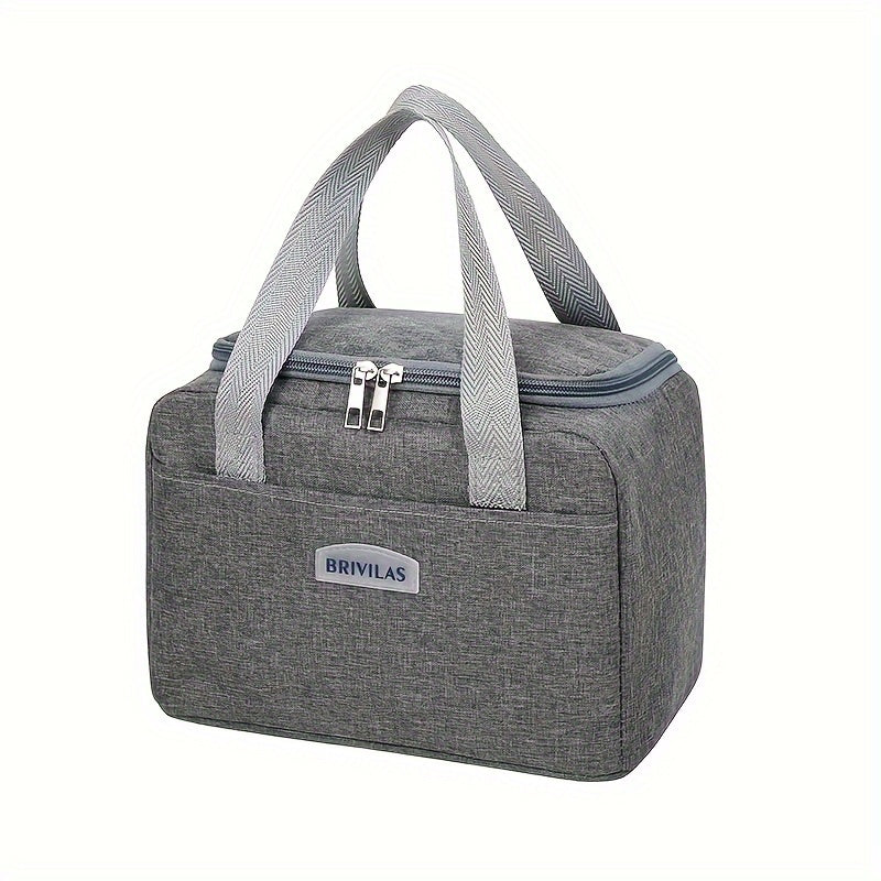Insulation Bag Outdoor Bento Bag Work Lunch Bag Handbag Hiking Camping Food Stor