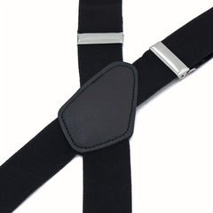 Men's Adjustable Elastic Suspenders Heavy Duty Work