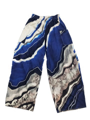 Butterfly Print Wide Leg Pants Casual Loose Pants For Spring & Summer