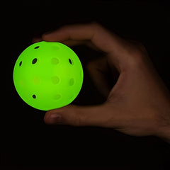 Glow in the dark Pickleball 40 hole 74mm For Training