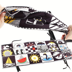 Baby Cloth Book Double Sided Educational Toy