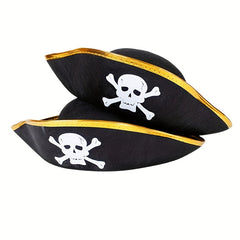 Pirate Captain Hat Cosplay Stage Hat Performance Props Halloween Masquerade