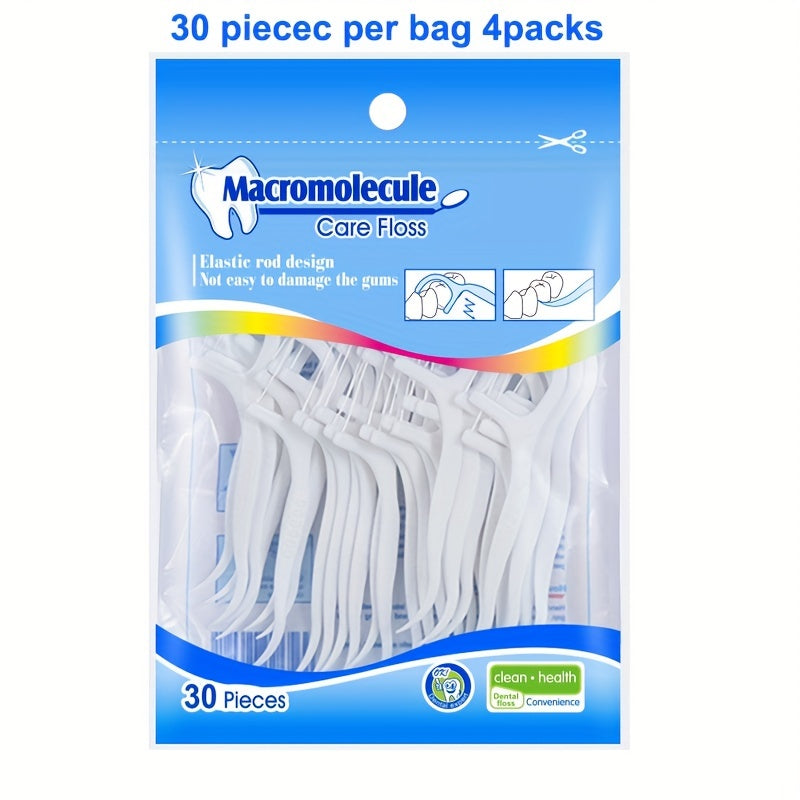 30pcs Professional Dental Flossers for Adults
