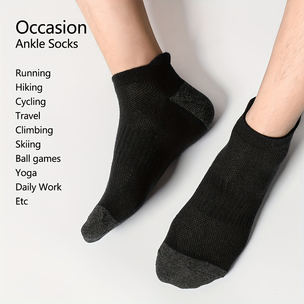 3 Pairs Outdoor Sports Socks High-Combed Cotton Men Women