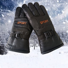 Warm Cycling Gloves Windproof Ski Gloves Waterproof Anti Slip Gloves