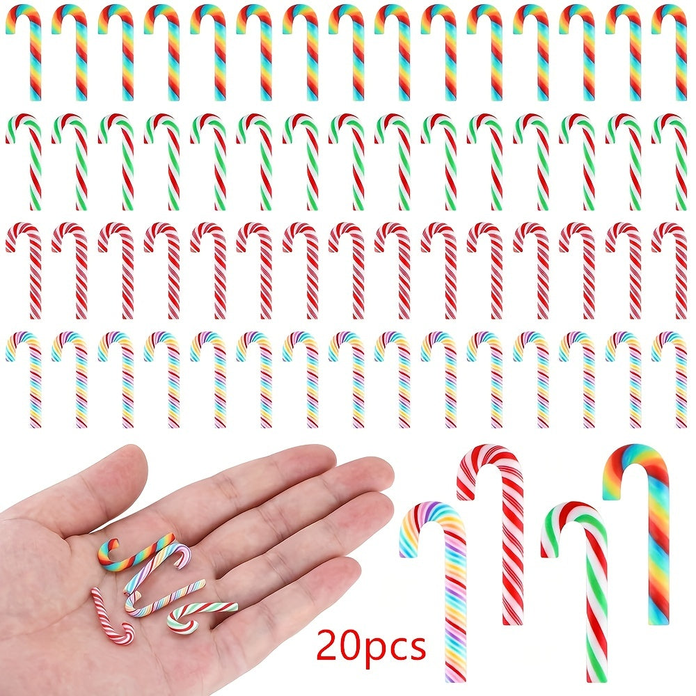 Mini Artificial Candy Can for Christmas Decoration