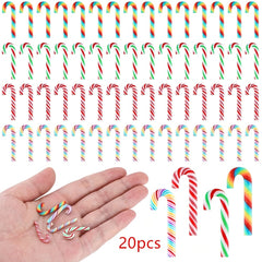 Mini Artificial Candy Can for Christmas Decoration