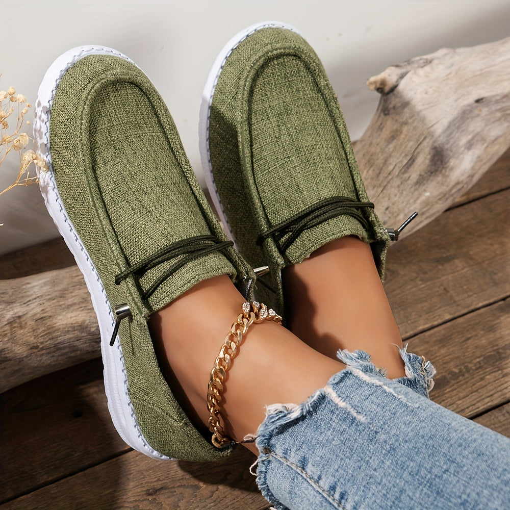 Women's Lightweight Solid Low Top Walking Shoes