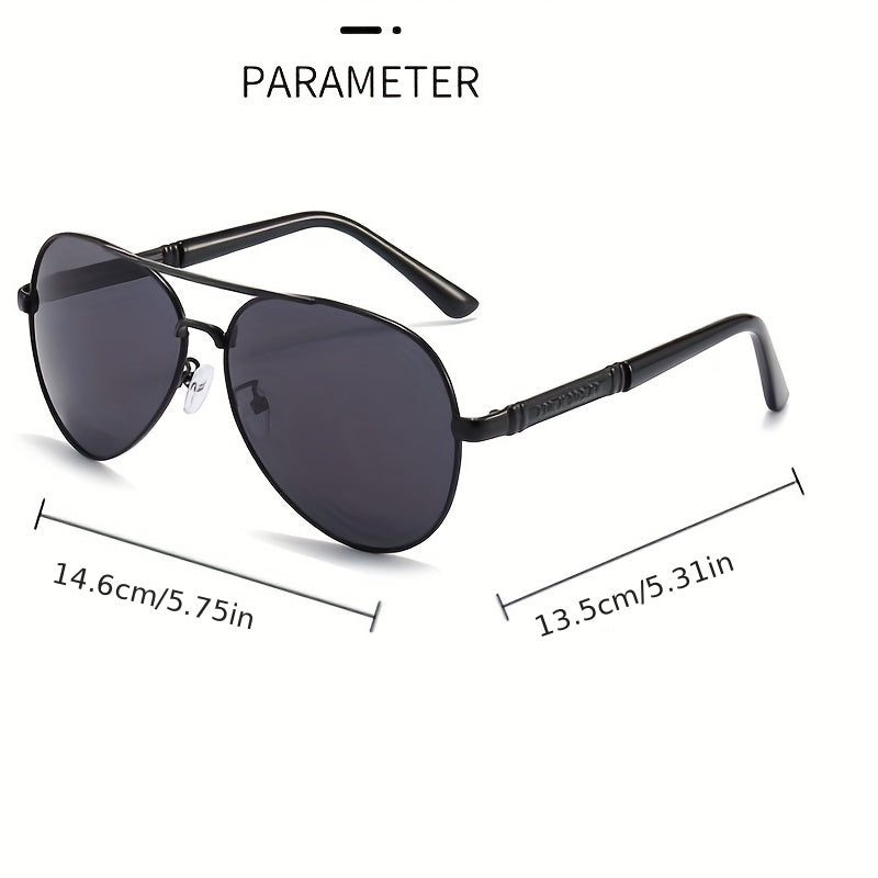 Aviator Polarized Sunglasses UV Protection Driving Glasses