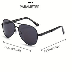 Aviator Polarized Sunglasses UV Protection Driving Glasses