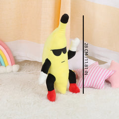 Stumble Guys Plush Doll Yellow & Red Accents