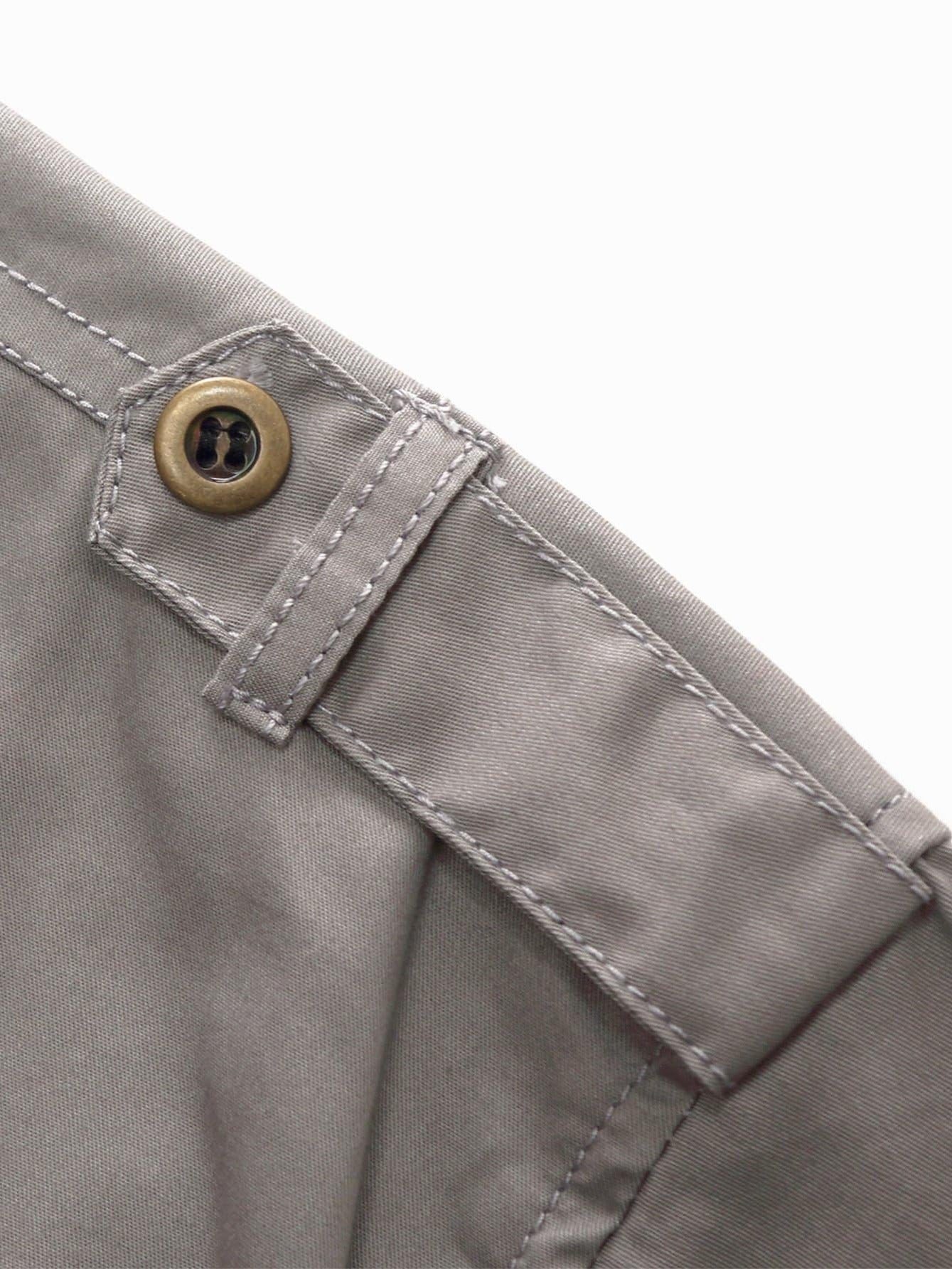 Men s Solid Casual Button Down Shirts - One Size Smaller