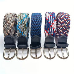 Canvas Elastic Woven Belt for Students