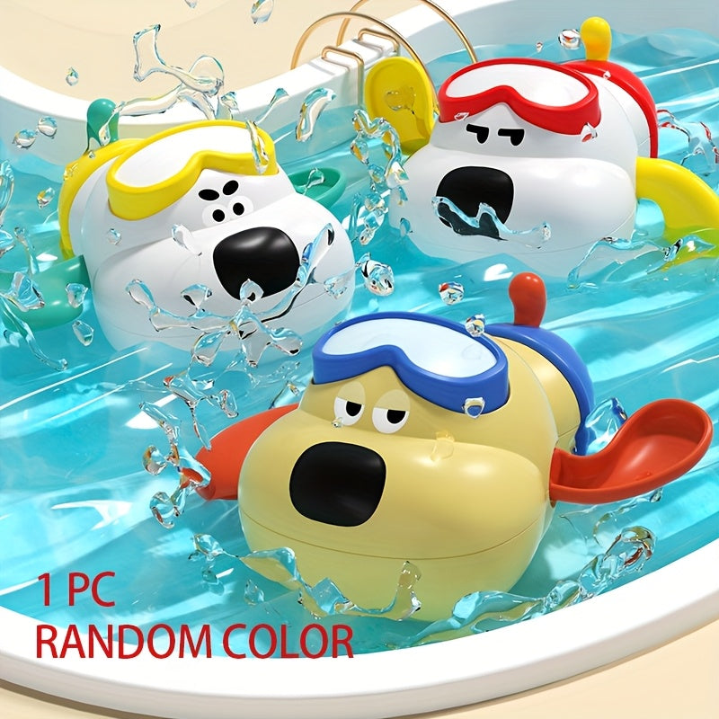 3pcs Floating Dog Swimming Toy with Goggles & Flippers - Safe for Kids 10M