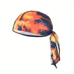 Quick Drying Sport Turban Hip Hop Lace Up Bandana Unisex Skull Cap