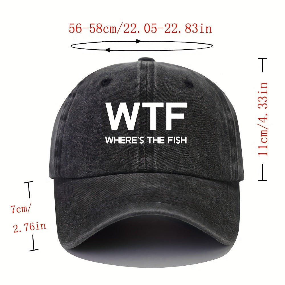 Adjustable Summer Casual Mens Peaked Cap With Letter Embroidery