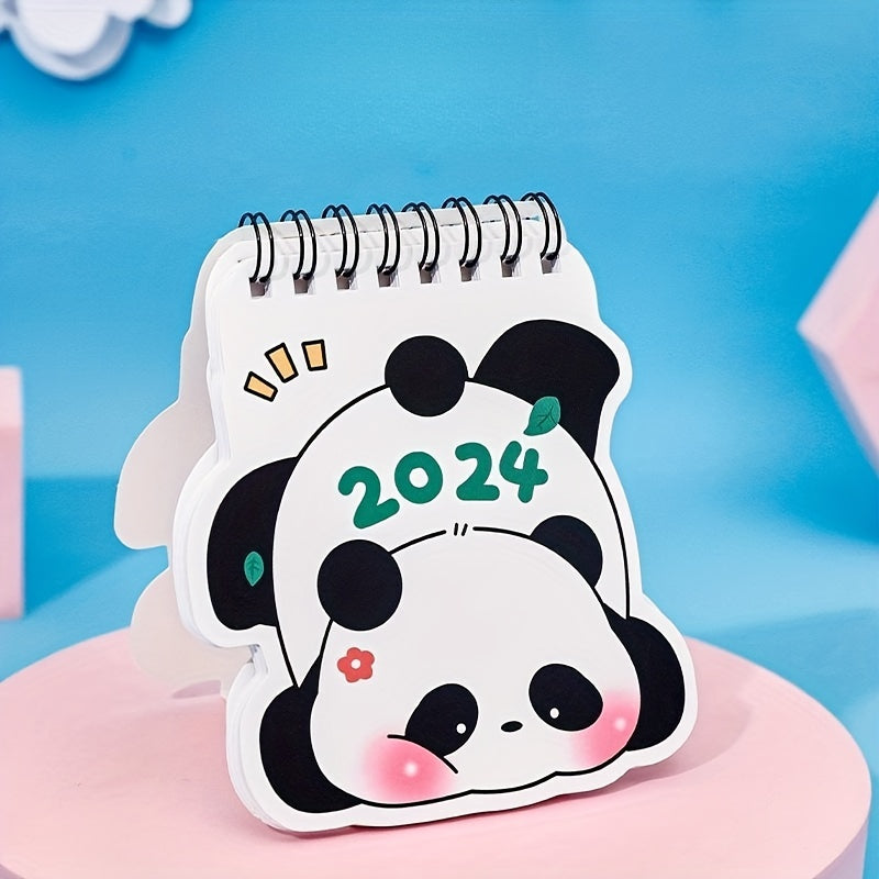 Mini Panda Desk Calendar Student Decoration Monthly Calendar