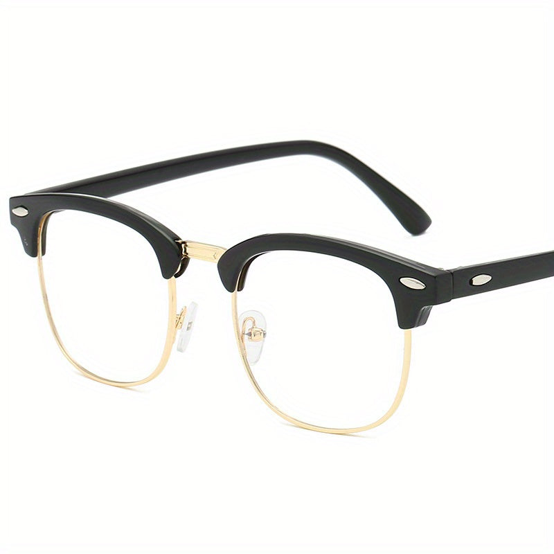 Anti Eyeglass Glasses Large Frame Pilot Glasses For Men And Women