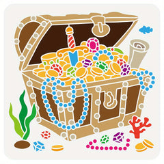 1pc PET Hollow Out Drawing Stencils for Scrapbook Photo Album 30x30cm