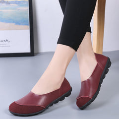 Women's Slip On Flats Soft Sole Non Slip Walking Shoes