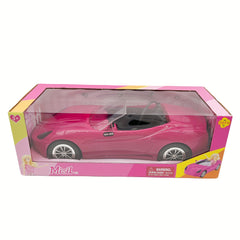 Pink Sports Car for Dolls Play House Toys