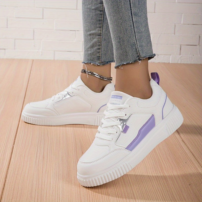 Thick Sole High Top Skate Shoes Non Slip Sports Shoes