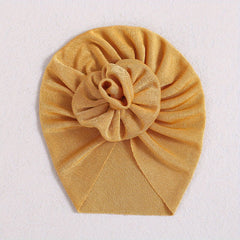 Flower Knot Hospital Hat Newborn Beanie Cap