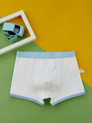 4pcs Boys Boxer Briefs Cartoon Car Children's Underwear Cotton