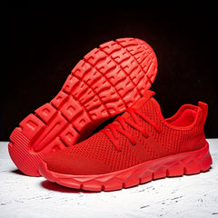Mesh Breathable Low Top Sneakers Lightweight Running Shoes Women's Footwear