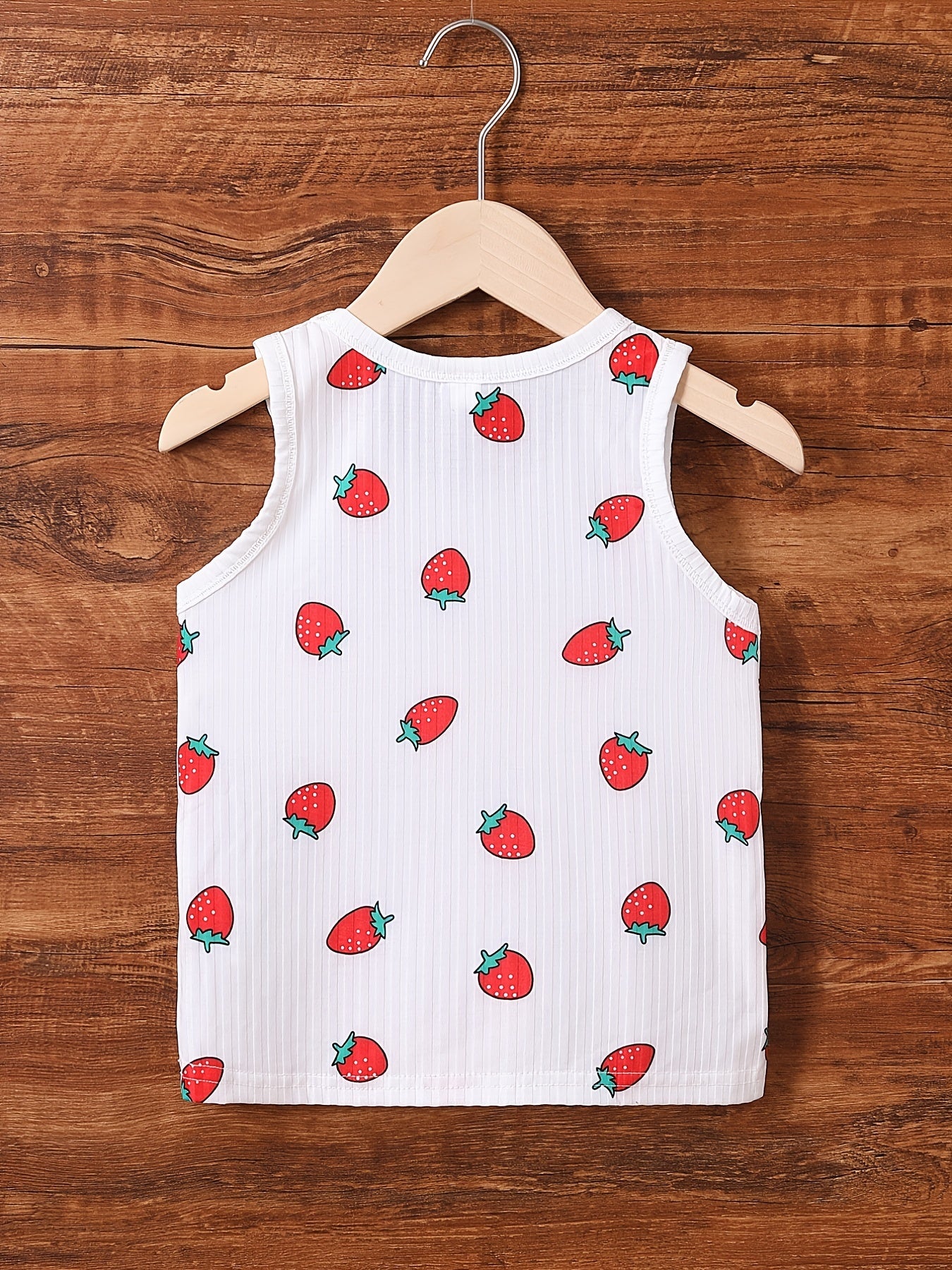 Baby Girls' Strawberry Print Tank Top