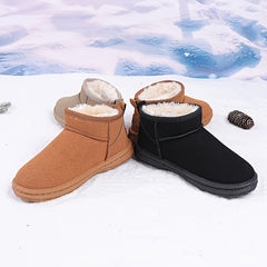 Women's Winter Short Boots Faux Fur Lined Snow Shoes