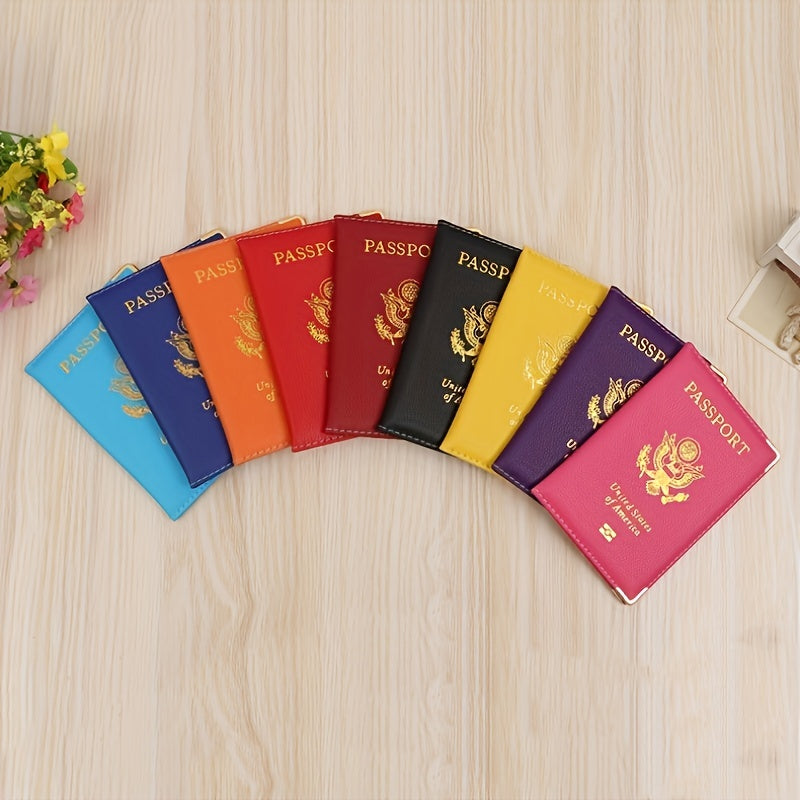 Mini Passport Holder Protective Cover Travel Document Wallets