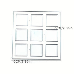 Metal Cutting Die Window Frame DIY Scrapbook Embossing Decorative Die
