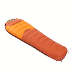 600g Goose Down Adult Sleeping Bag - Lightweight Mummy Bag for All Seasons