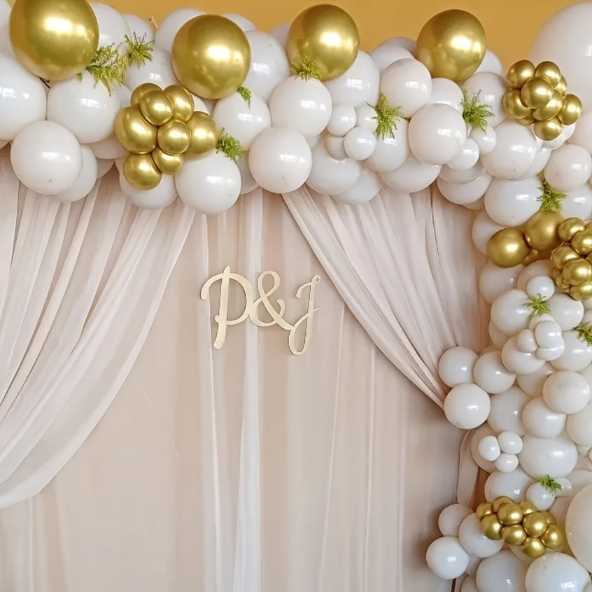 160pcs Latex Balloon Garland Arch Set for Wedding Party Decorations