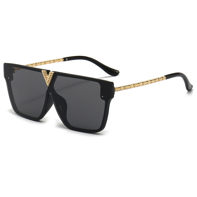 Vintage Metal Temple Sunglasses Women's Eyewear