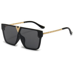 Vintage Metal Temple Sunglasses Women's Eyewear