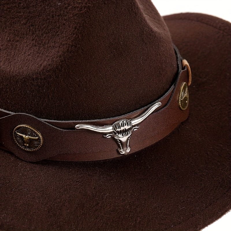 Retro Western Cowboy Hat For Men And Women