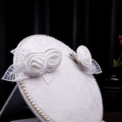 Bridal Flower Leaf Hair Clip Headband Wedding Hair Accessories
