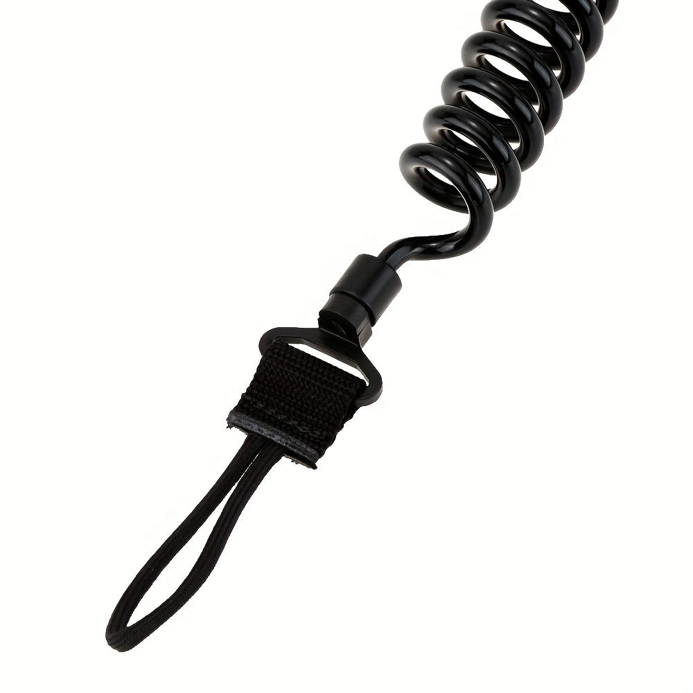 Elastic Quick Release Carabiner Clip Anti Lost Lanyard