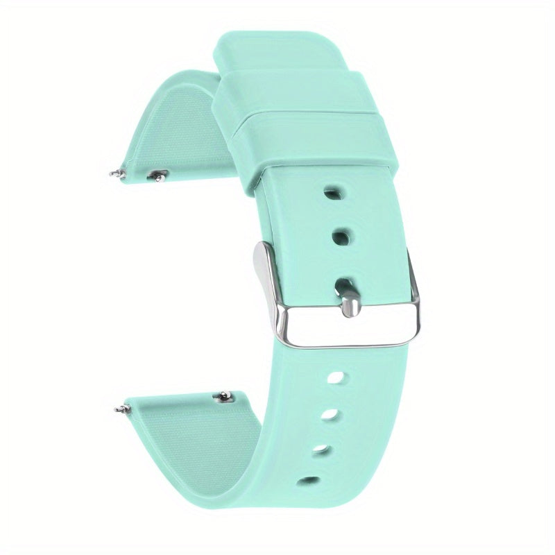 Silicone Watch Band 14mm 16mm 24mm Quick Release Waterproof Sports Wristband