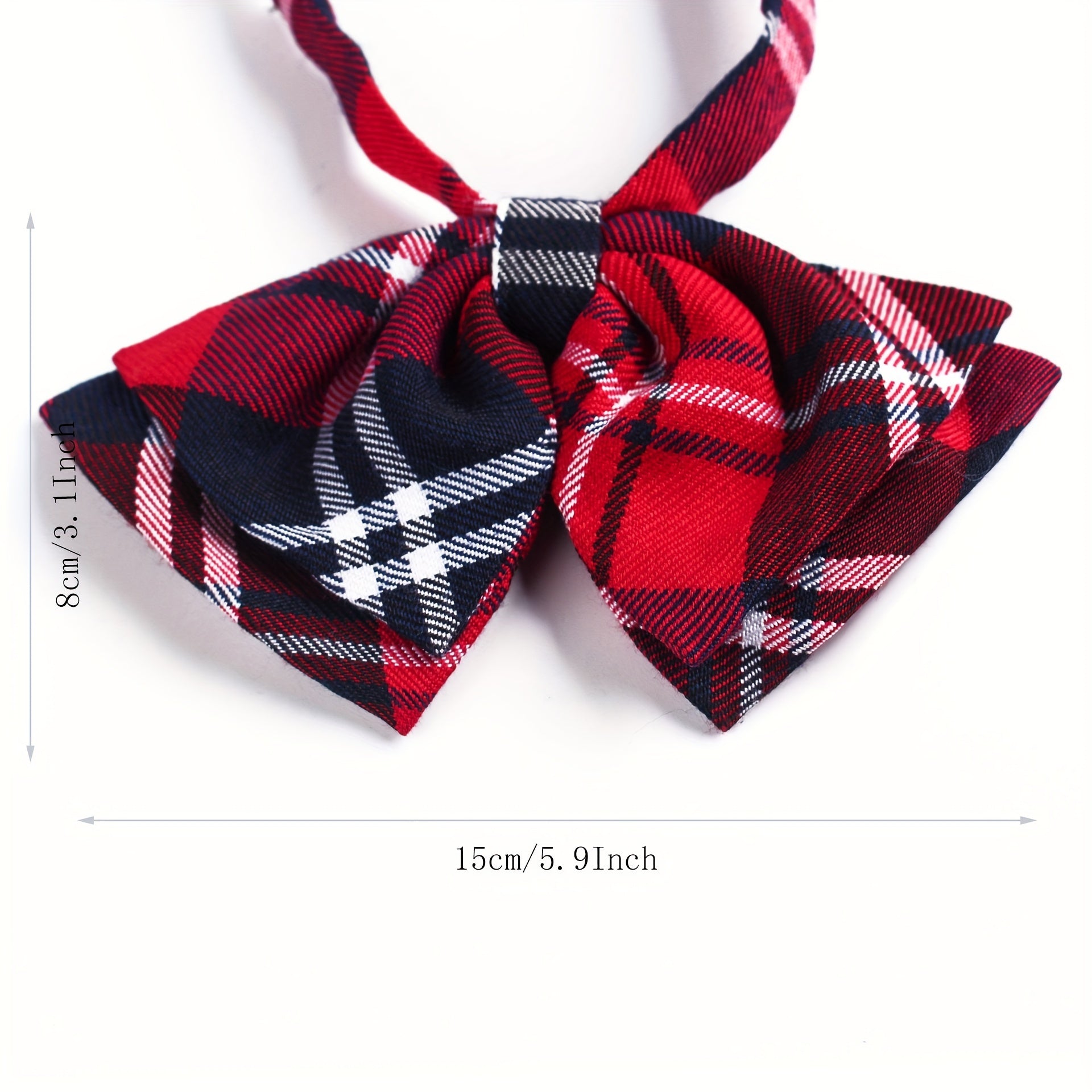 Plaid Bow Ties for Kids - School Uniforms Cosplay Student Ties