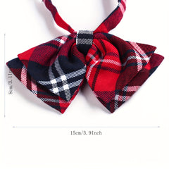 Plaid Bow Ties for Kids - School Uniforms Cosplay Student Ties