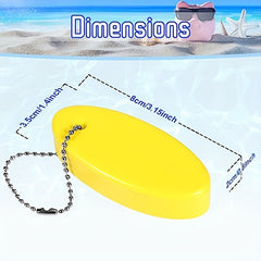 2pcs Foam Floating Keychains for Water Sports