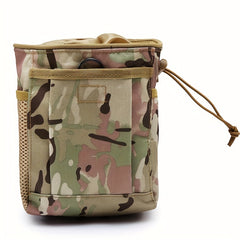 Outdoor Camo Molle Dump Bag Magazine Pouch