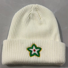 3D Embroidered Knitted Hat Ear Protection Japanese Anti Cold Woolen Hat