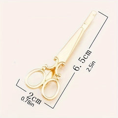 Scissors Shape Hair Clip Barrettes Hairpins Hair Styling For Women