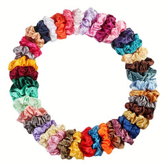 60 Colorful Hair Tie Bands Birthday Gift for Baby Girls
