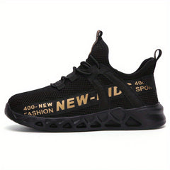Boys' Breathable Running Shoes with Shock Absorption