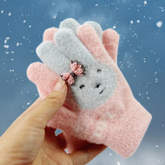 Children's Winter Warm Keeping Gloves - Suitable For 3-6 Years Old